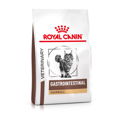 Royal Canin Royal Canin Gastrointestinal Hairball Adult pet food packaging