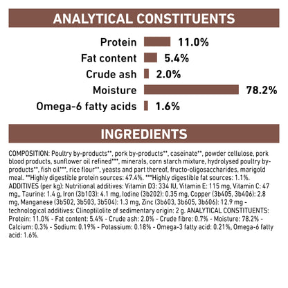 Royal Canin Veterinary Health Nutrition Feline Gastrointestinal Kitten Wet Food