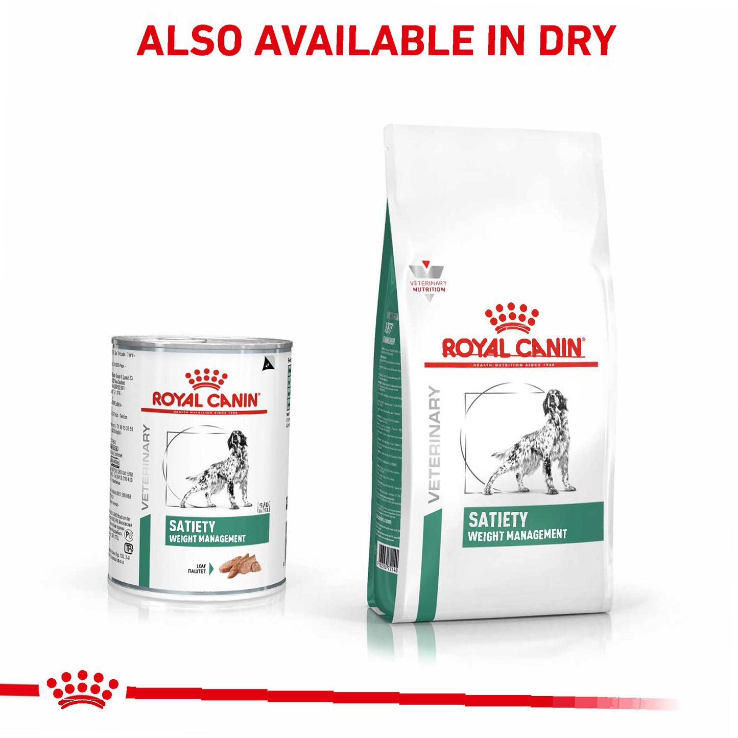 Royal Canin Satiety Weight Management Loaf Adult Wet Dog Food 12 x 410g