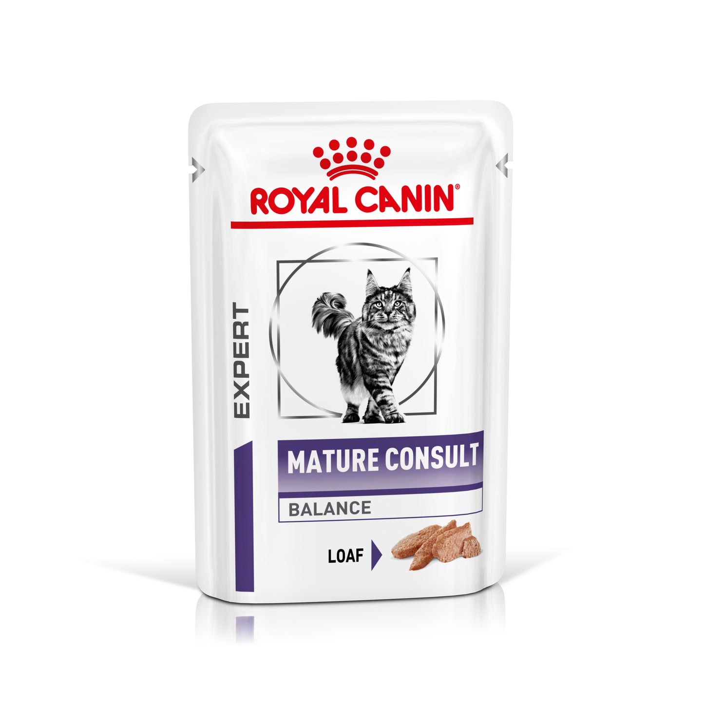 Royal Canin Mature Consult Balance Loaf Senior Wet Cat Food 12 x 85g