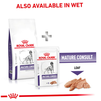 Royal Canin Mature Consult Medium Dog Senior Dry Dog Food