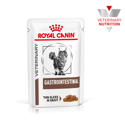 Royal Canin Gastrointestinal Thin Slices in Gravy Adult Wet Cat Food 12 x 85g