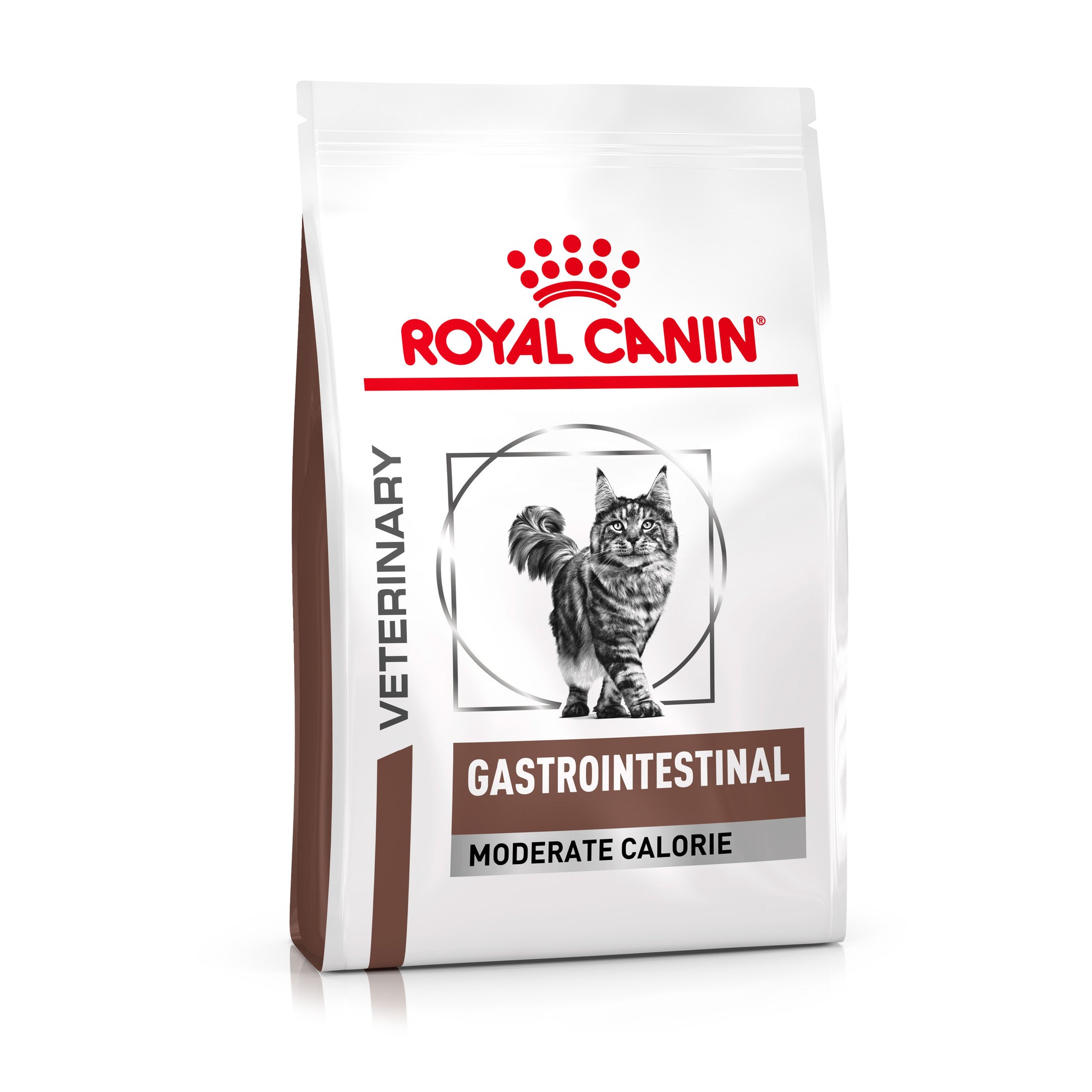 Royal Canin Royal Canin Gastrointestinal Moderate Calorie Adult Dry Cat Food pet food packaging
