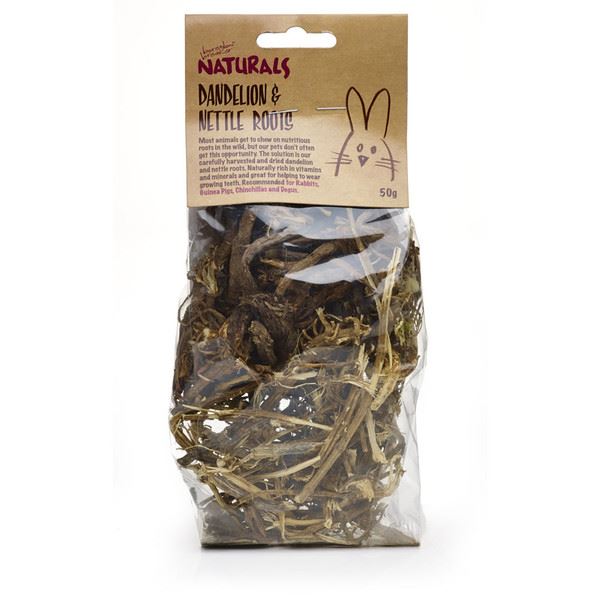 Naturals Dandelion & Nettle Roots Small Animal Treat