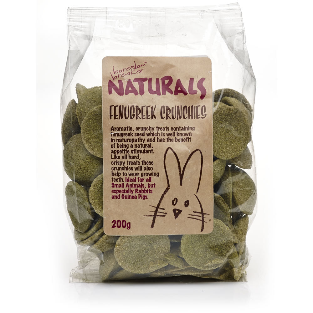 Naturals Fenugreek Crunchies Small Animal Treat
