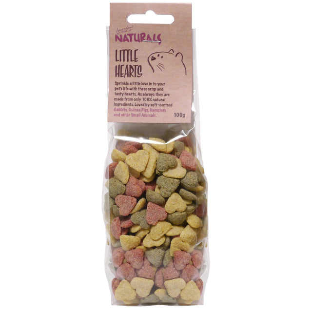 Naturals Little Hearts Small Animal Treats