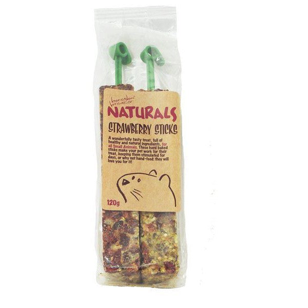 Naturals Strawberry Sticks Small Animal Treats