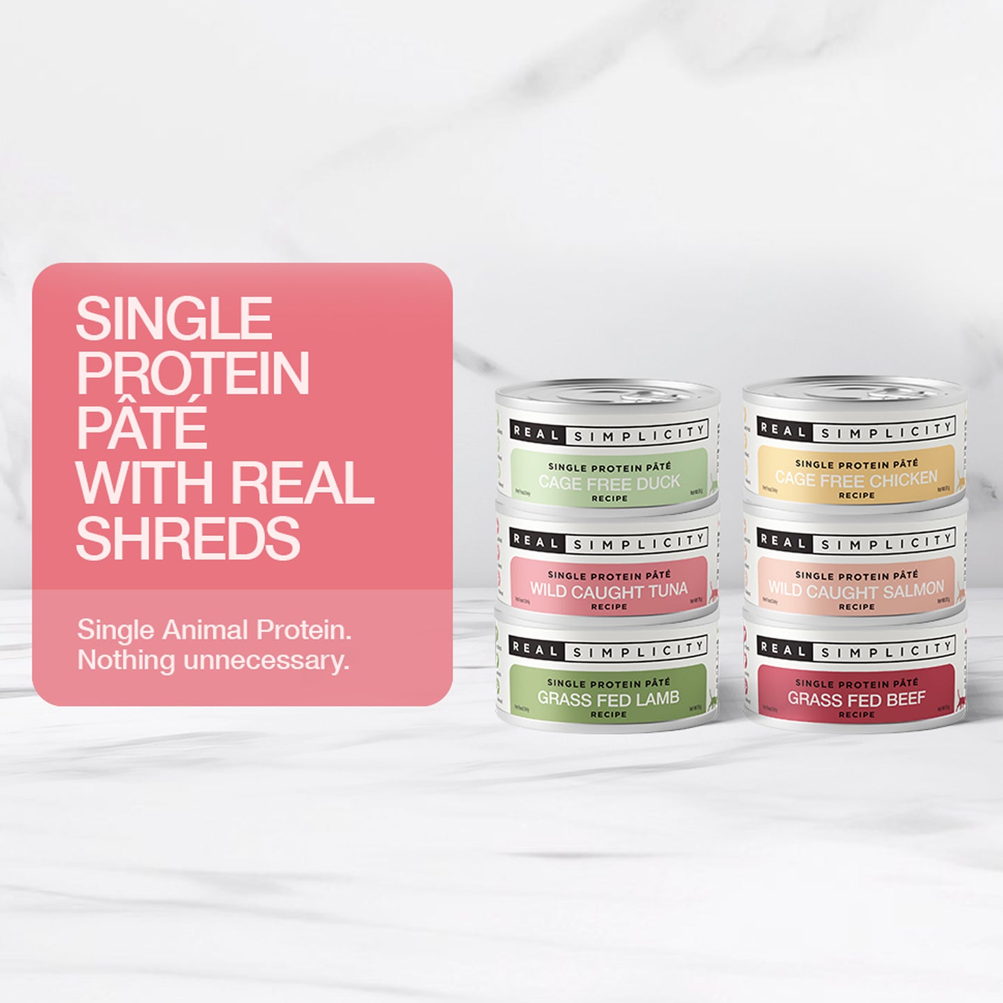 Real Simplicity Single Protein Pate, Chicken & Duck Bundle