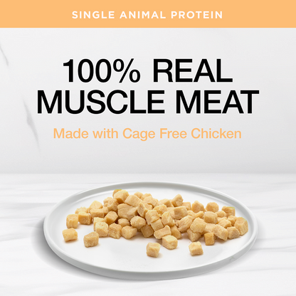 Real Simplicity Freeze Dried Single Protein Bites Farm Raised Chicken Adult Cat Treat
