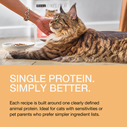 Real Simplicity Freeze Dried Single Protein Bites Farm Raised Chicken Adult Cat Treat