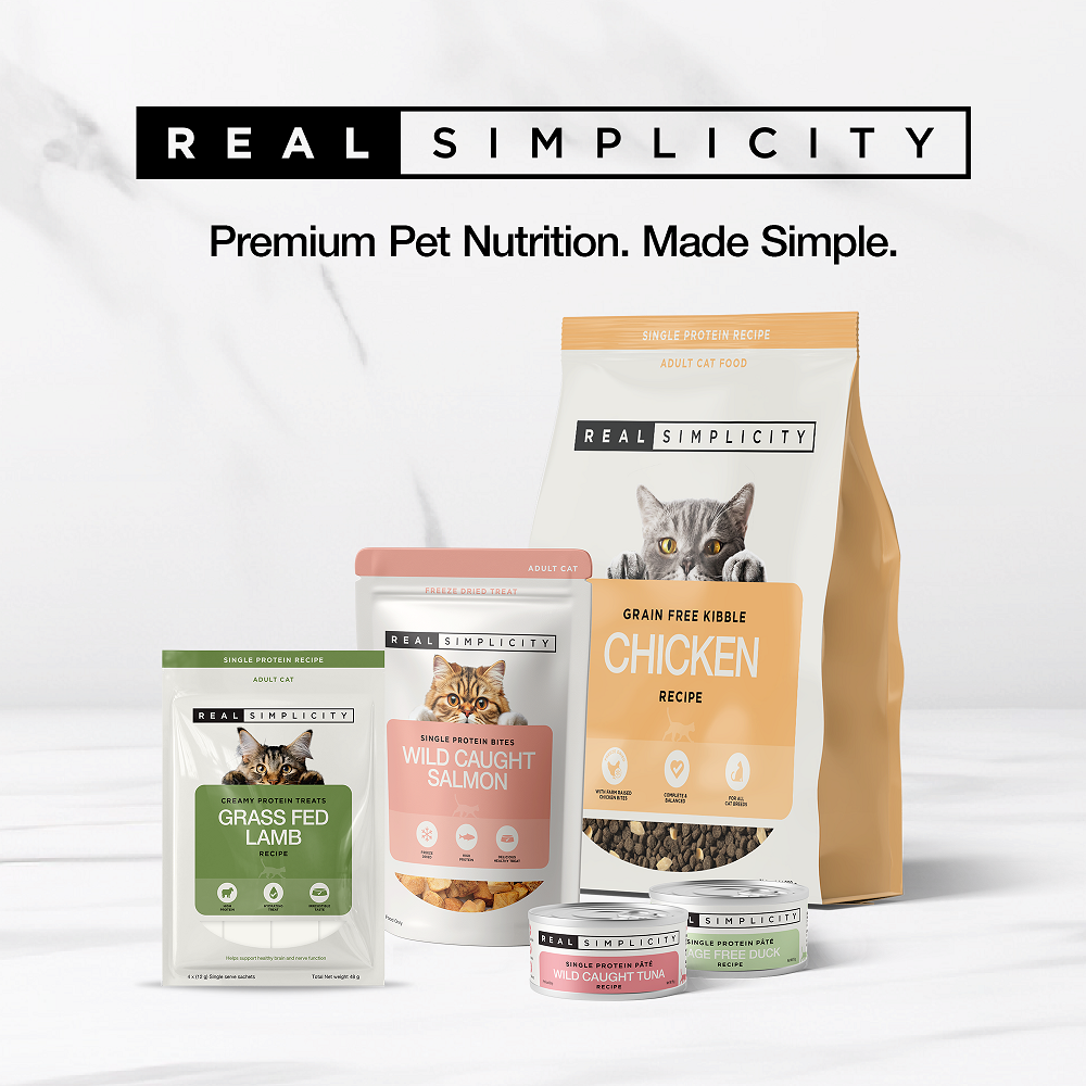 Real Simplicity Freeze Dried Single Protein Bites Wild Caught Salmon Adult Cat Treat