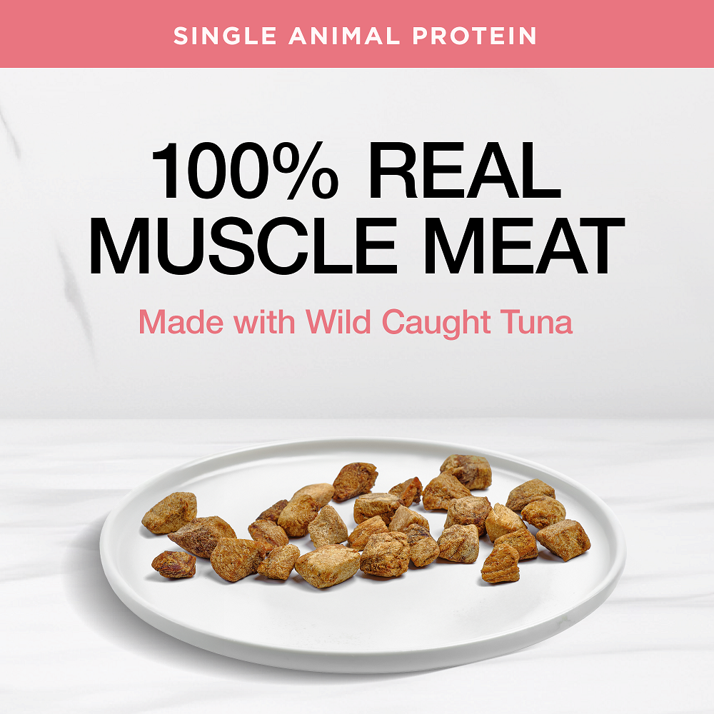 Real Simplicity Freeze Dried Single Protein Bites Wild Caught Tuna Adult Cat Treat