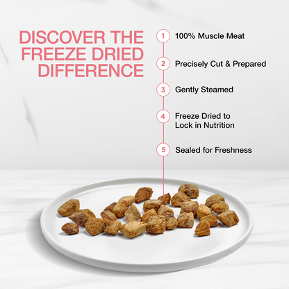 Real Simplicity Freeze Dried Single Protein Bites Wild Caught Tuna Adult Cat Treat