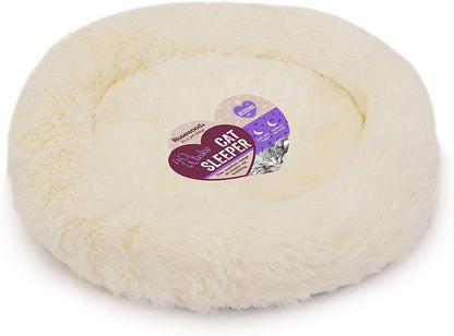 40 Winks Kitten Sleeper Plush - Cream