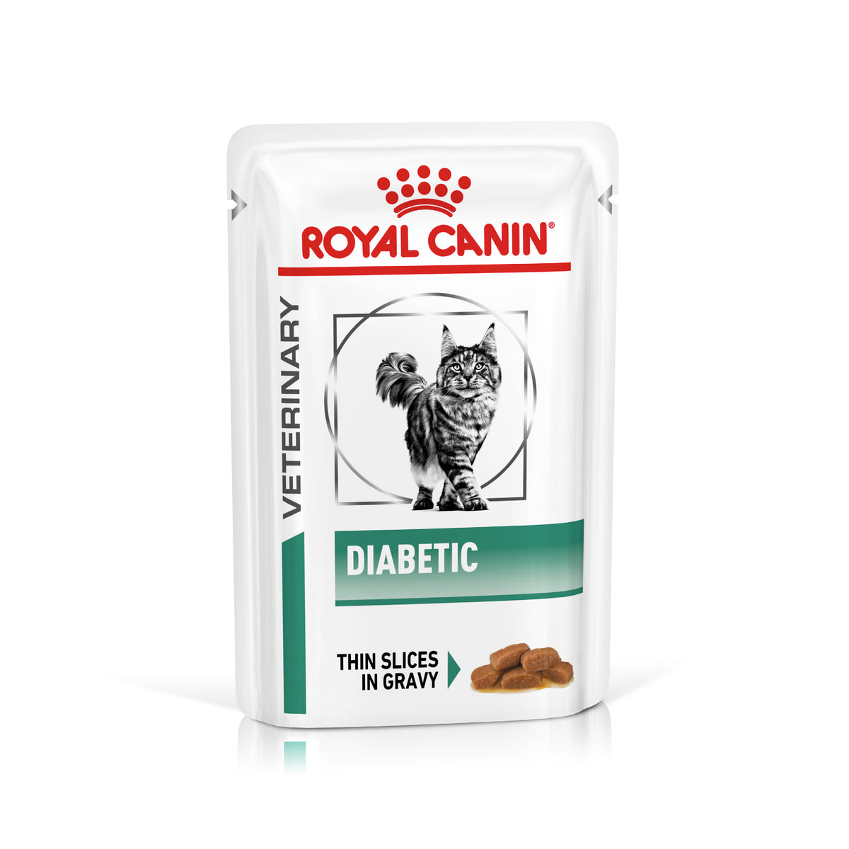 Royal Canin Diabetic Thin Slices in Gravy Adult Wet Cat Food 12 x 85g