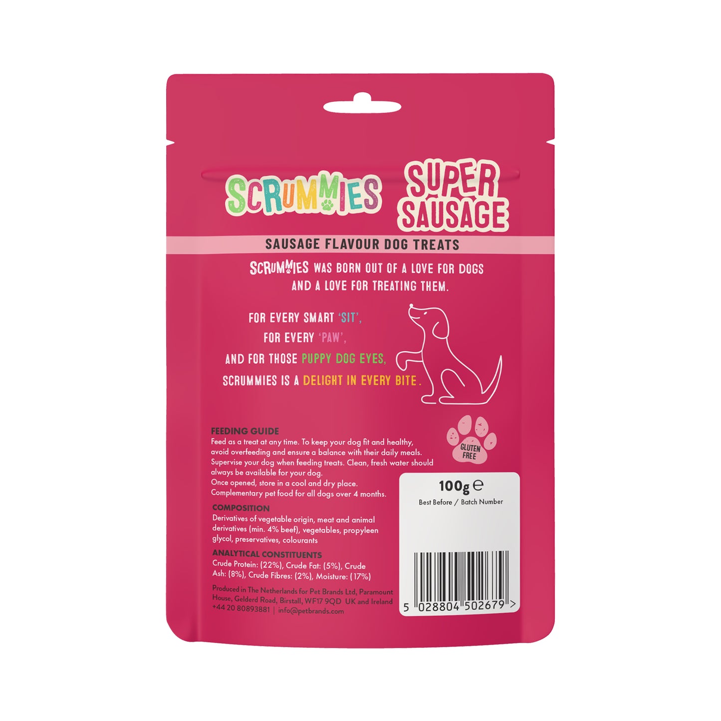Scrummies Super Sausage Dog Treats