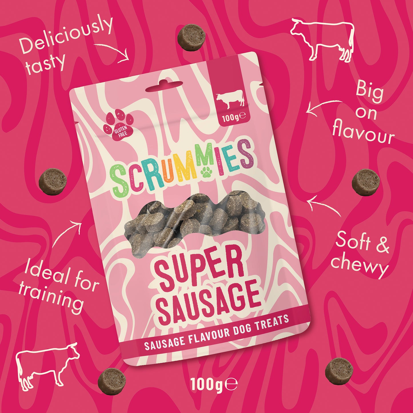 Scrummies Super Sausage Dog Treats