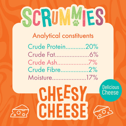 Scrummies Cheesy Cheese Dog Treats