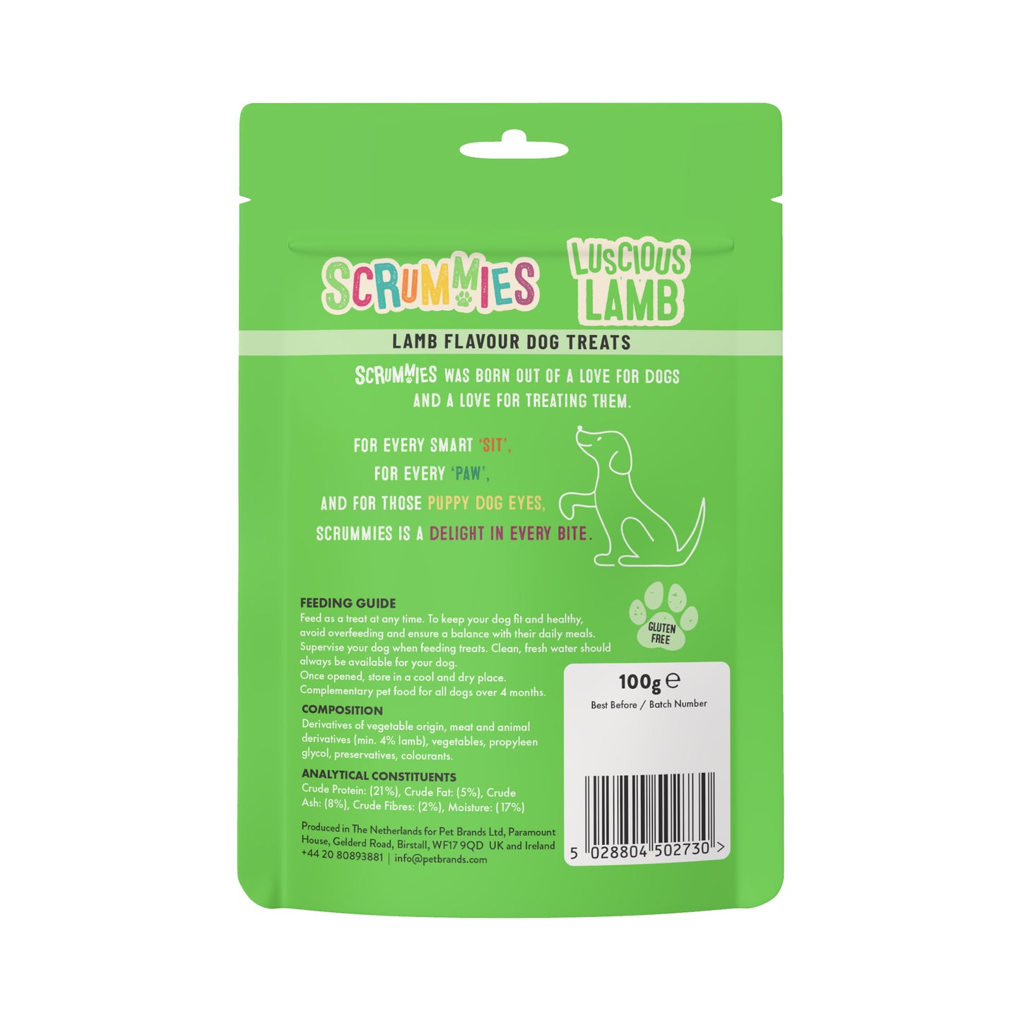 Scrummies Luscious Lamb Dog Treats