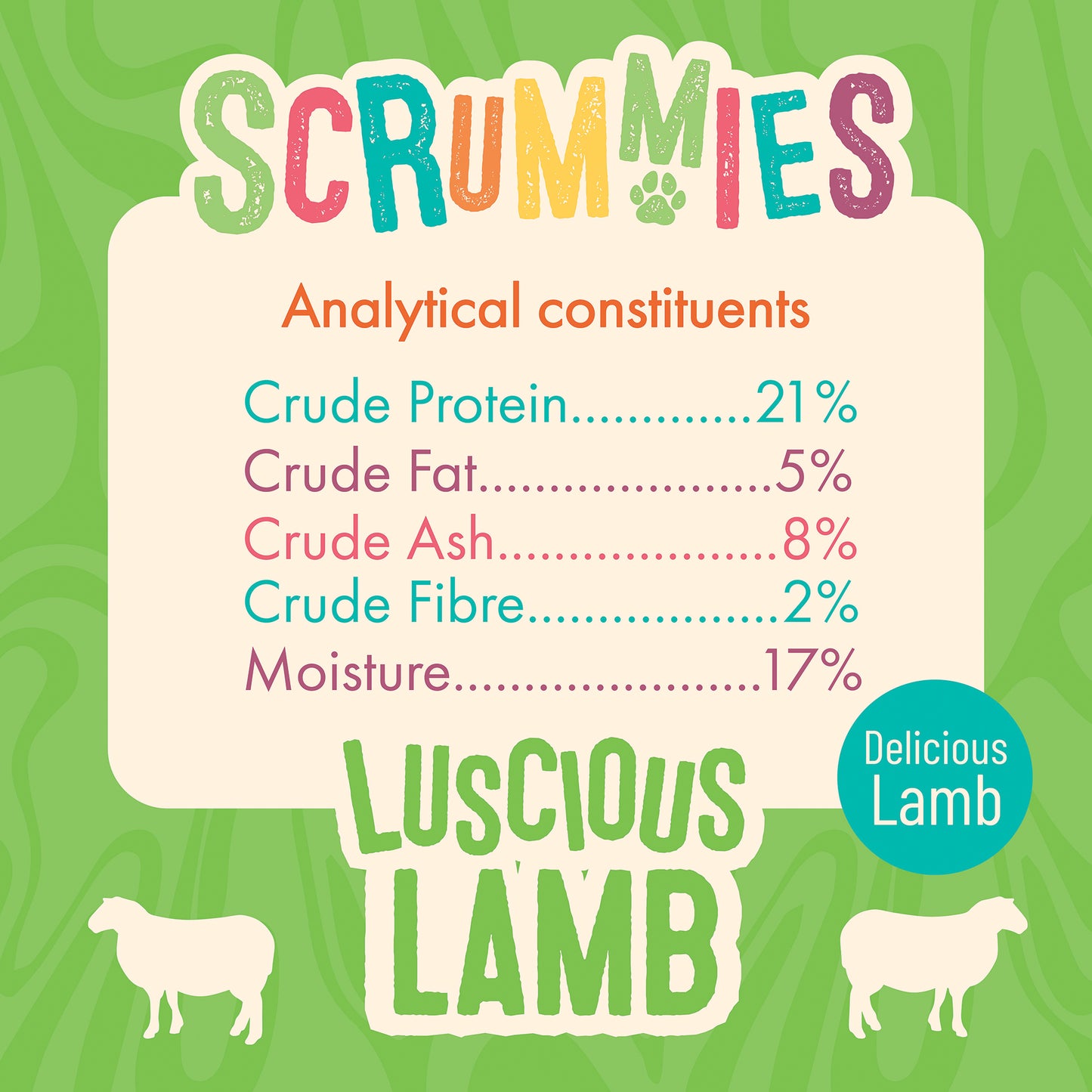 Scrummies Luscious Lamb Dog Treats