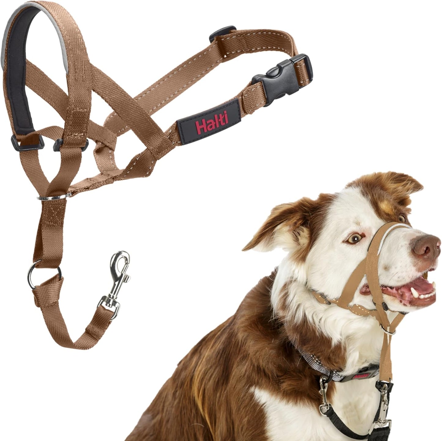 Halti Train Headcollar Desert Sand