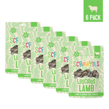 Scrummies Luscious Lamb Dog Treat Saver Pack | 600g (6-Packs)