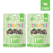 Scrummies Luscious Lamb Dog Treat Twin Pack | 200g