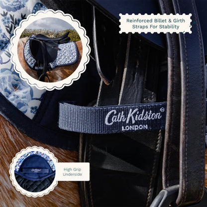 Cath Kidston Equestrian Strawberry Garden GP Saddle Pad