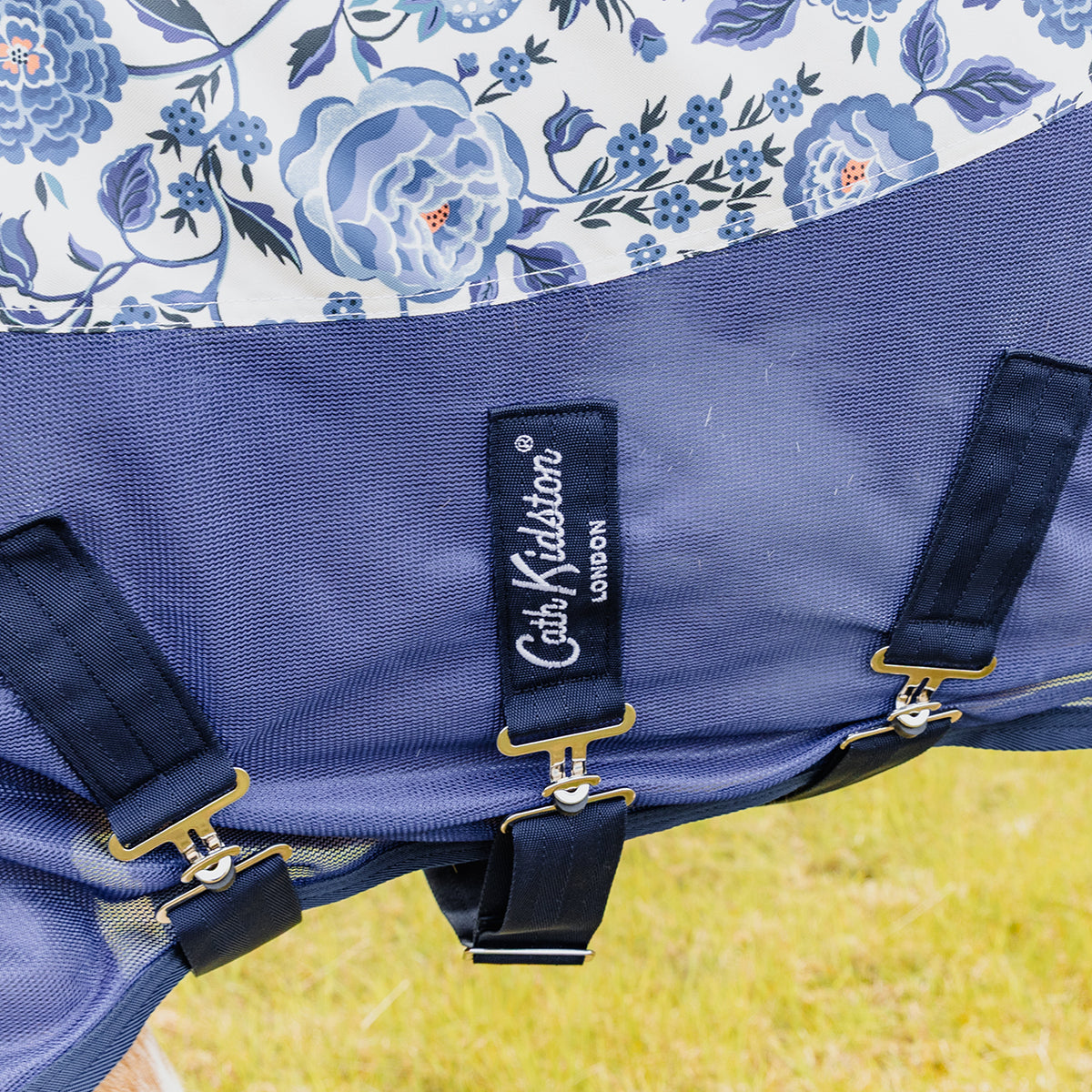 Cath Kidston Equestrian Strawberry Garden Rain Sheet & Fly Rug Combo