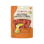 Tasty & Meaty Delicious Chicken Strips Adult Dog Treats