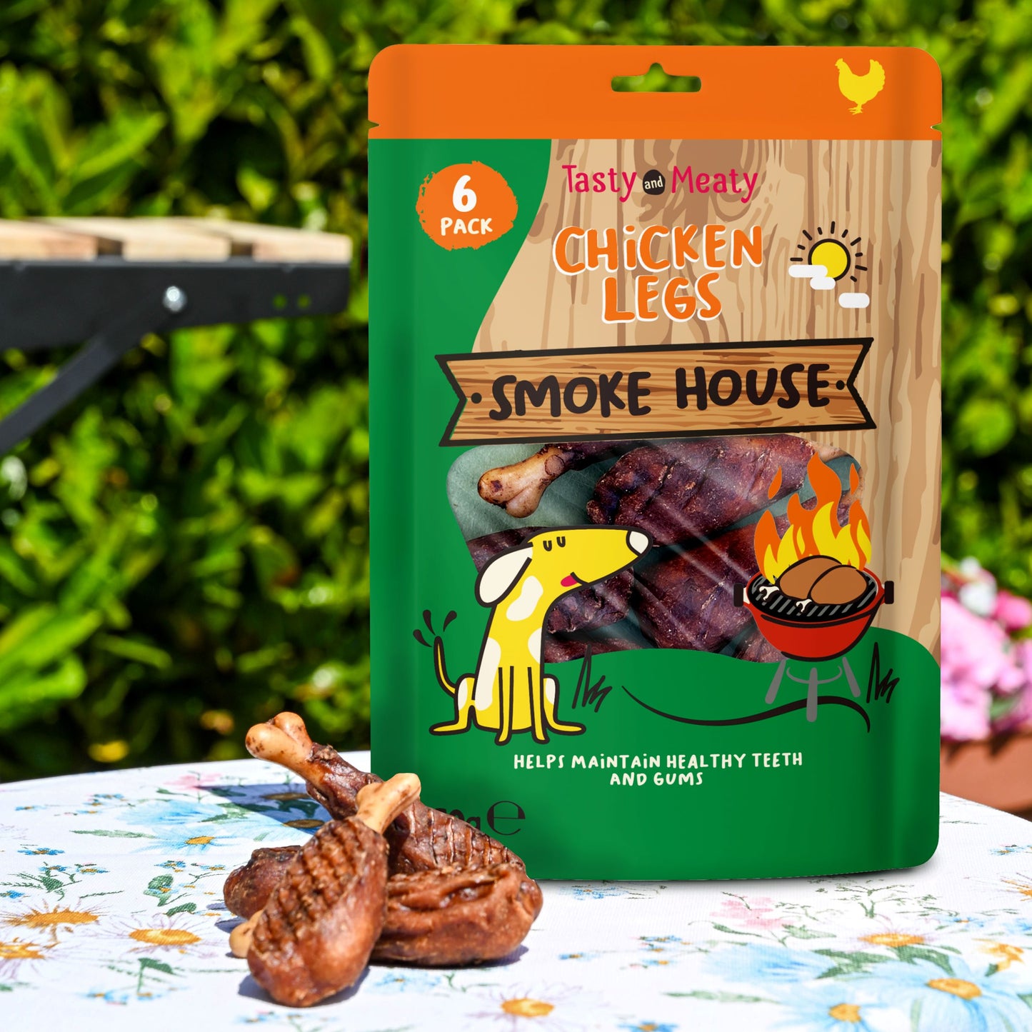 Tasty & Meaty Smoke House Chicken Leg | 90g