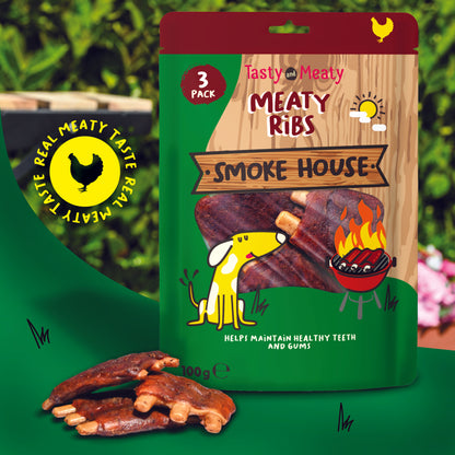Tasty & Meaty Smoke House Ribs | 100g