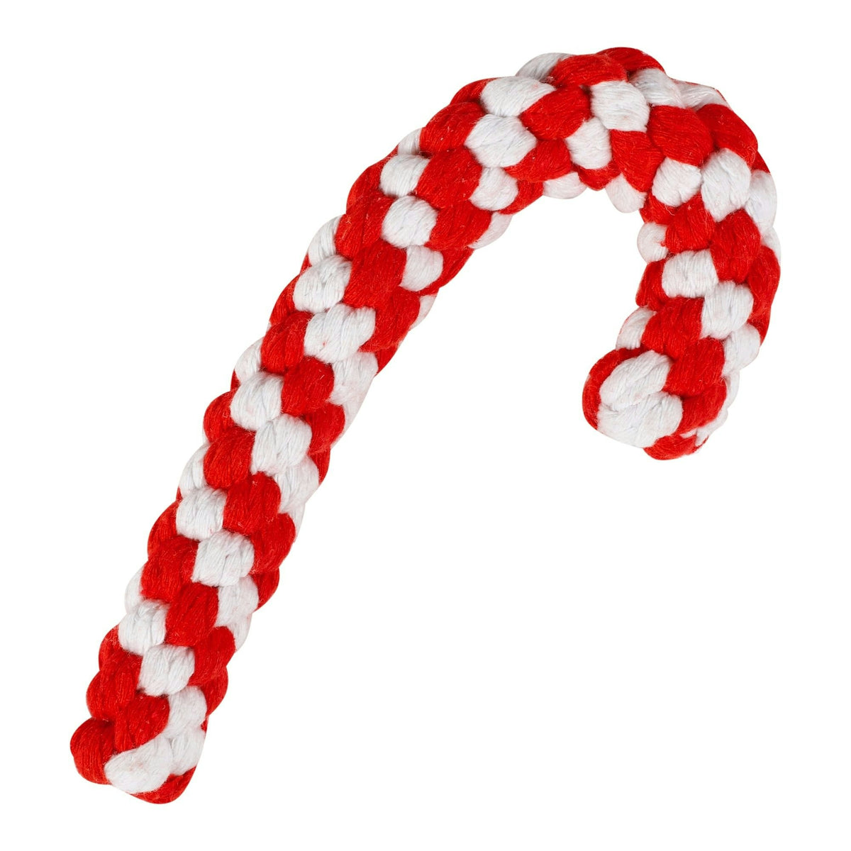 Pet Brands Christmas Candy Cane Dog Rope Toy