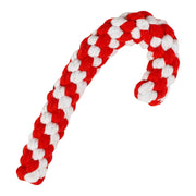 Pet Brands Christmas Candy Cane Dog Rope Toy