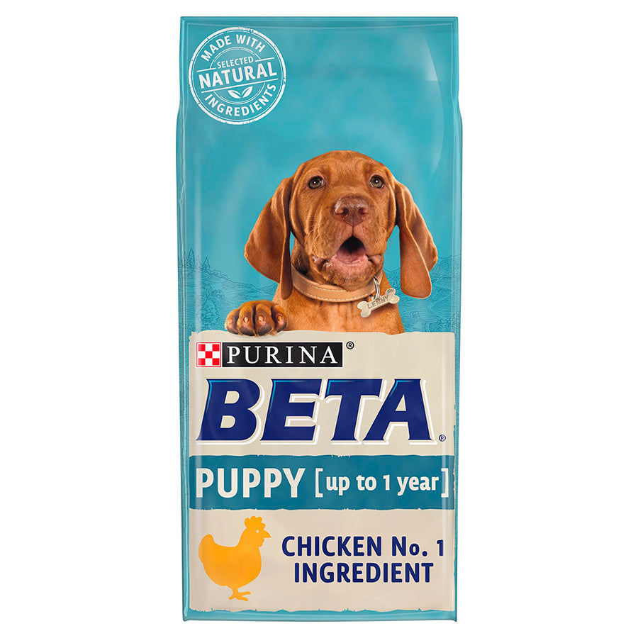 Beta Beta Chicken Puppy Dry Dog Food pet food packaging