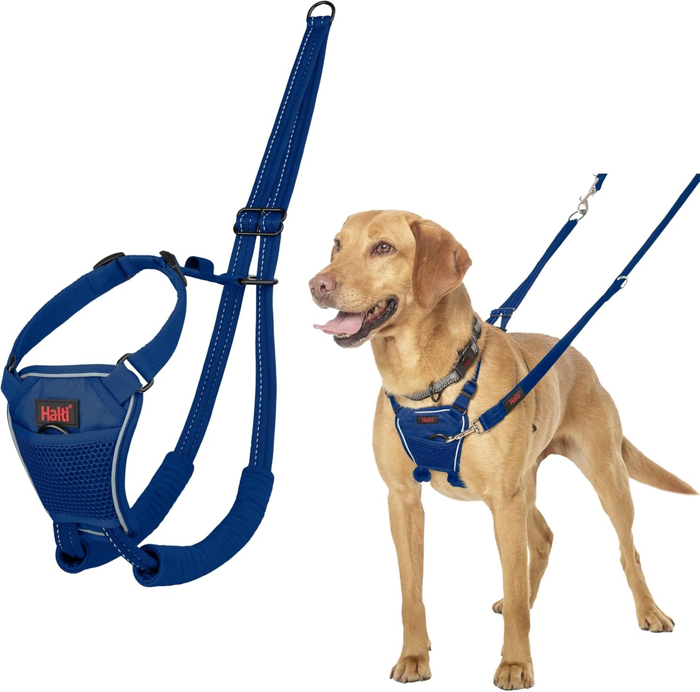Halti Train No Pull Harness Cobalt Blue