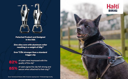 Halti BRIG Safety Dog Lead Black