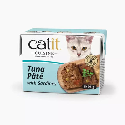Catit Cuisine Tuna Pate with Sardines Complete Wet Cat Food