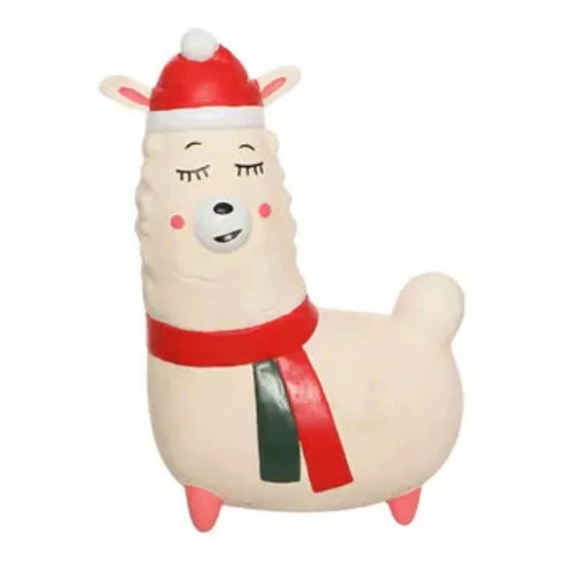 Pet Brands Christmas Latex Llama Toy for Dogs