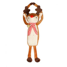 Festive Collection Reindeer Cat Scratcher Door Hanger