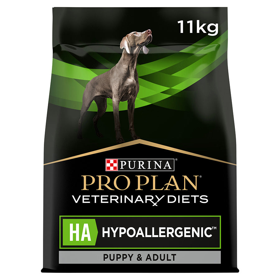 Pro Plan Pro Plan Purina Veterinary Diets Hypoallergenic Adult Dry Dog Food pet food packaging