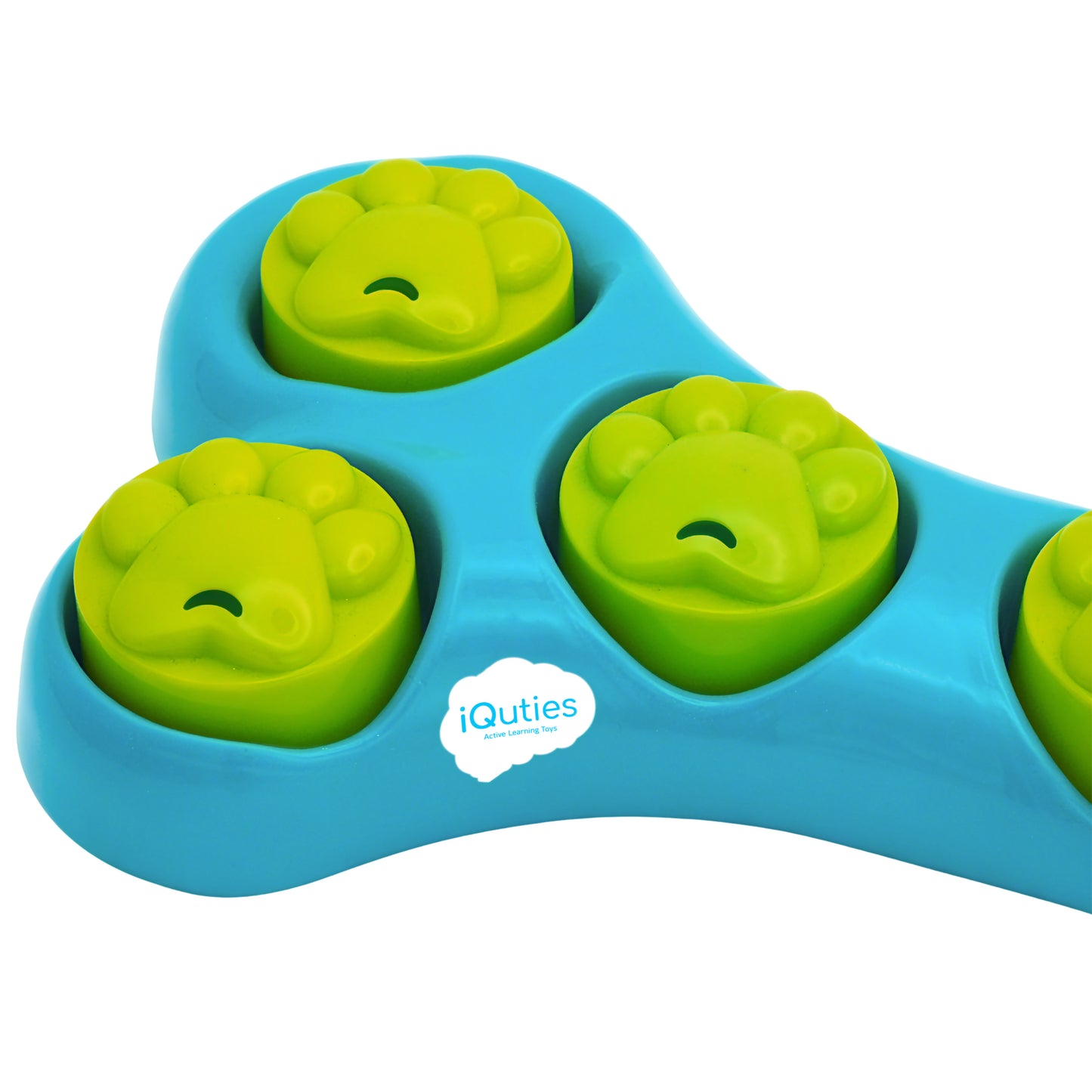 iQuties Bone Hide Interactive Puzzle Treat Dispenser Dog Toy