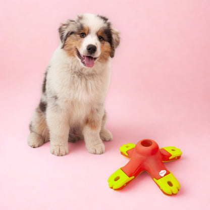 iQuties Kibble Drop Interactive Treat Dispenser Dog Toy