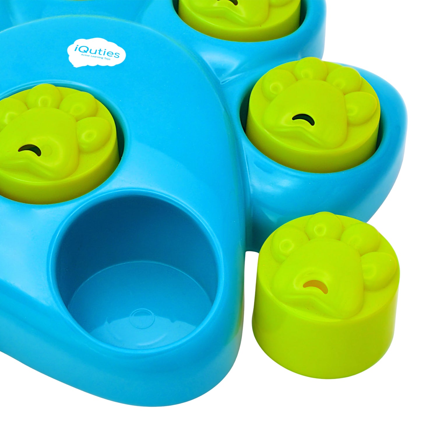iQuties Paw Hide Interactive Treat Dispenser Dog Toy