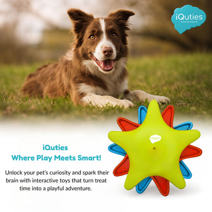 iQuties Twister Interactive Puzzle Treat Dispenser Dog Toy
