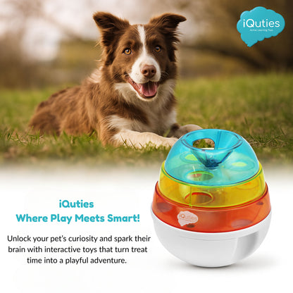 iQuties Wobbler Interactive Treat Dispenser Toy