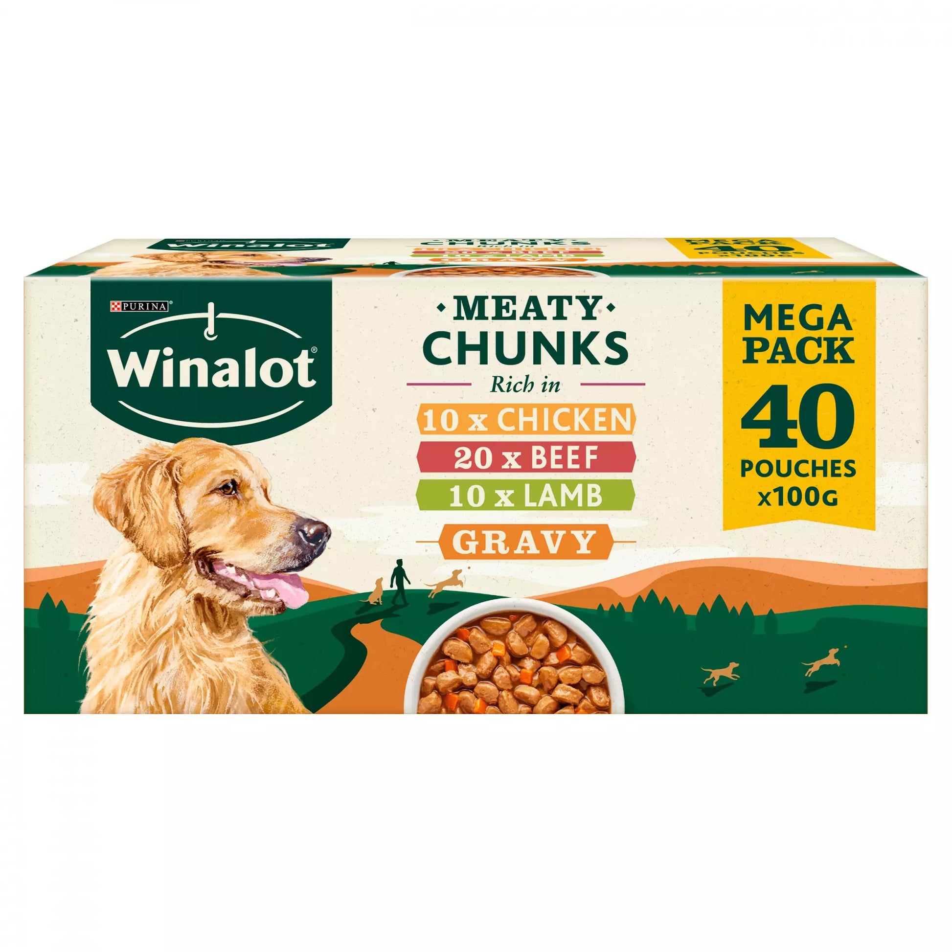 Winalot Winalot Mixed Adult Wet Dog Food pet food packaging