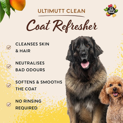 Pet Head Ultimutt Clean Coat 3 in 1 Refresher Dog Spray