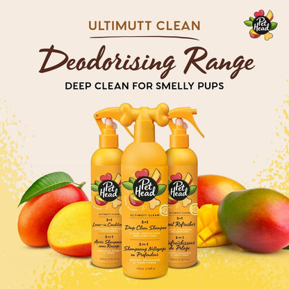 Pet Head Ultimutt Clean Coat 3 in 1 Refresher Dog Spray