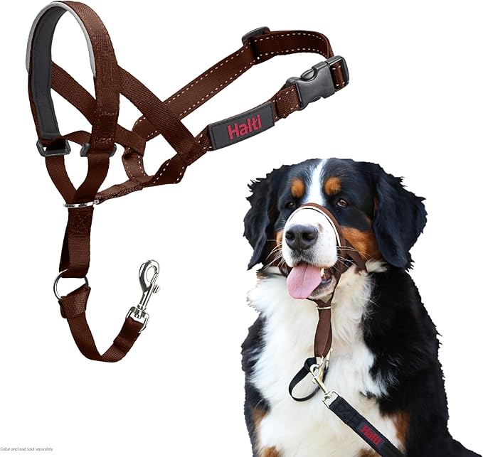 Halti Train Headcollar Deep Walnut